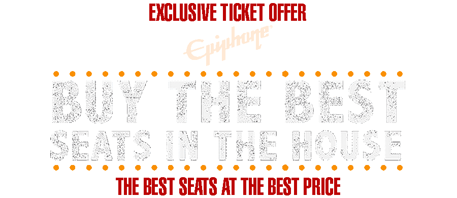 BUY THE BEST SEATS IN THE HOUSE